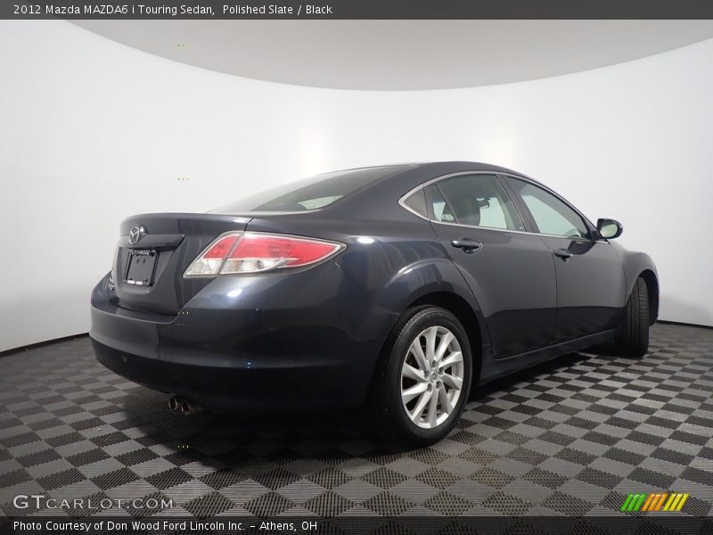 Polished Slate / Black 2012 Mazda MAZDA6 i Touring Sedan