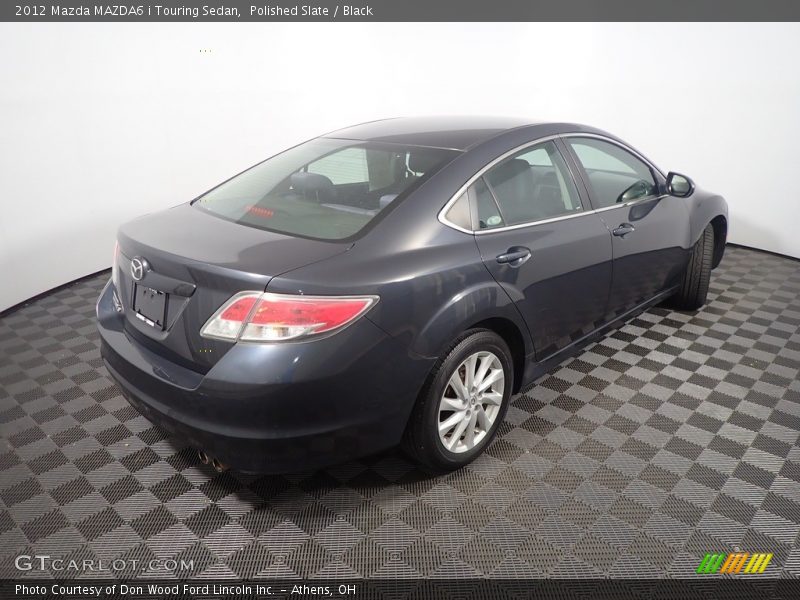 Polished Slate / Black 2012 Mazda MAZDA6 i Touring Sedan