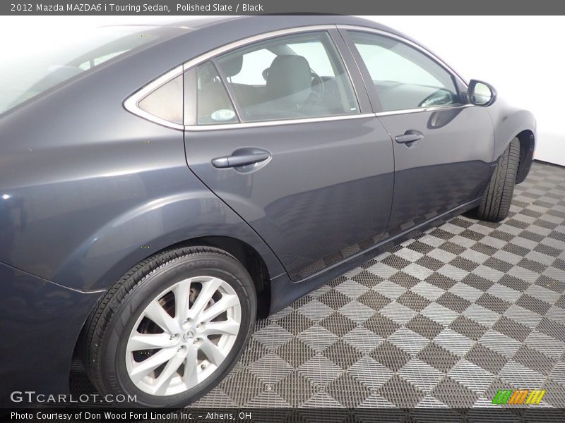 Polished Slate / Black 2012 Mazda MAZDA6 i Touring Sedan