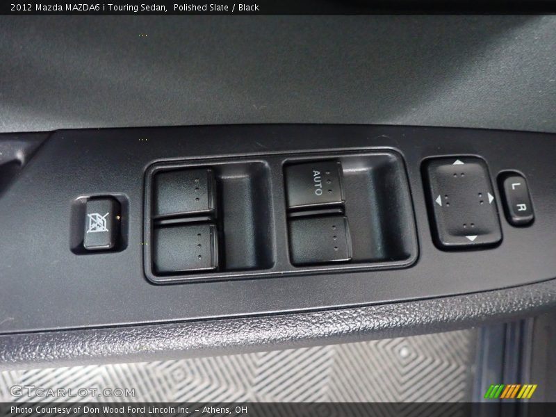 Polished Slate / Black 2012 Mazda MAZDA6 i Touring Sedan