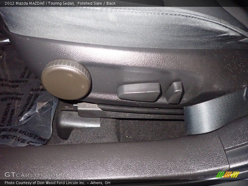 Polished Slate / Black 2012 Mazda MAZDA6 i Touring Sedan