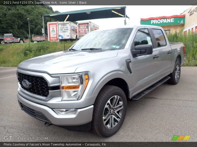 Iconic Silver / Black 2021 Ford F150 STX SuperCrew 4x4