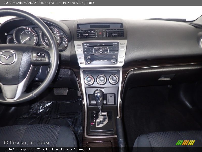 Polished Slate / Black 2012 Mazda MAZDA6 i Touring Sedan