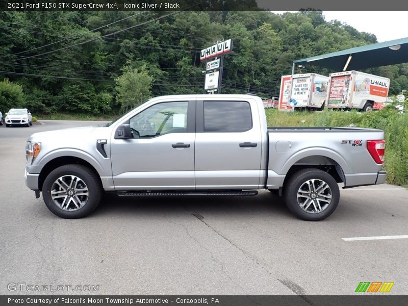  2021 F150 STX SuperCrew 4x4 Iconic Silver
