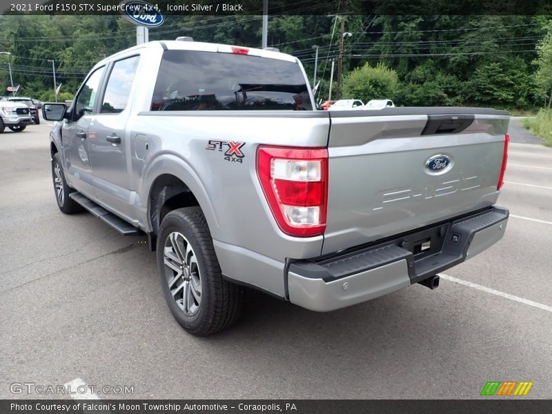 Iconic Silver / Black 2021 Ford F150 STX SuperCrew 4x4