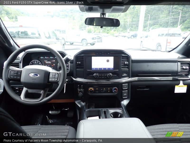 Dashboard of 2021 F150 STX SuperCrew 4x4