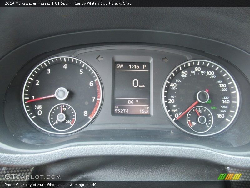  2014 Passat 1.8T Sport 1.8T Sport Gauges