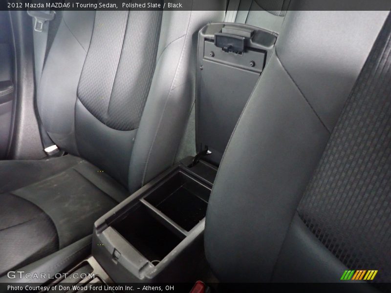 Polished Slate / Black 2012 Mazda MAZDA6 i Touring Sedan