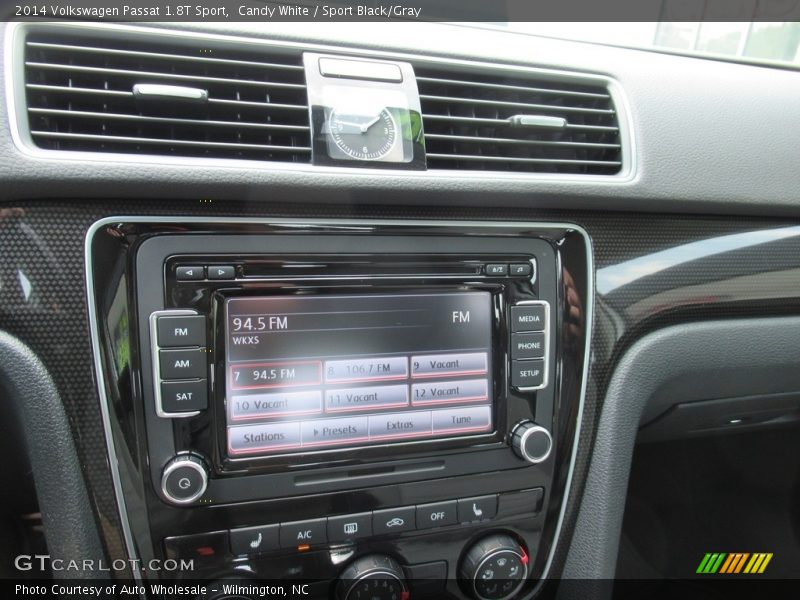 Controls of 2014 Passat 1.8T Sport