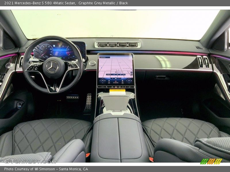 Graphite Grey Metallic / Black 2021 Mercedes-Benz S 580 4Matic Sedan
