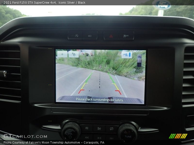 Iconic Silver / Black 2021 Ford F150 STX SuperCrew 4x4