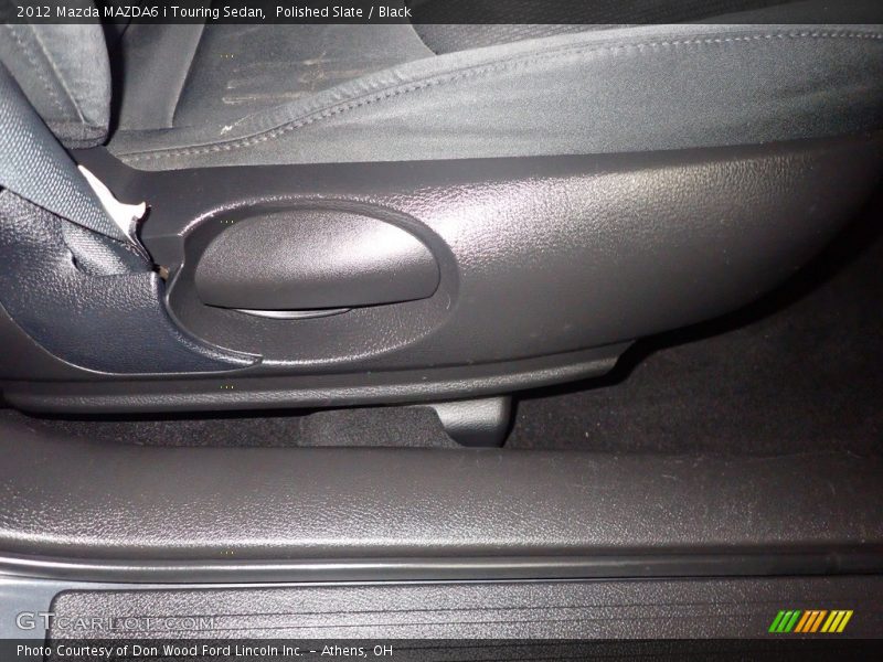 Polished Slate / Black 2012 Mazda MAZDA6 i Touring Sedan