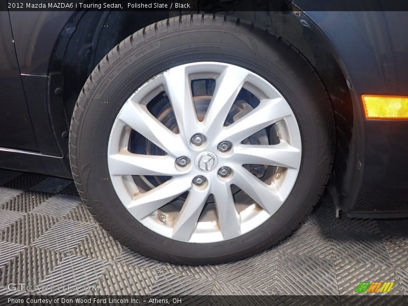 Polished Slate / Black 2012 Mazda MAZDA6 i Touring Sedan