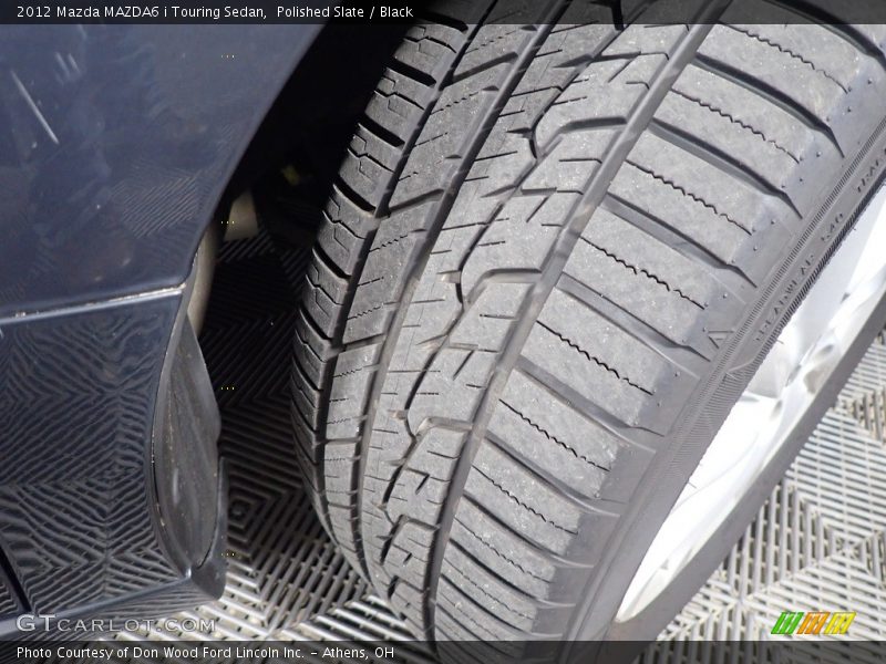 Polished Slate / Black 2012 Mazda MAZDA6 i Touring Sedan