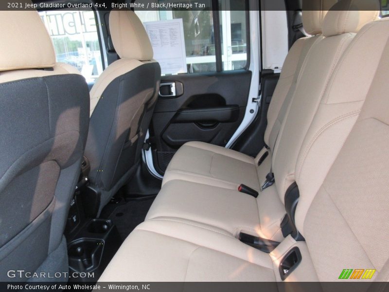 Bright White / Black/Heritage Tan 2021 Jeep Gladiator Overland 4x4