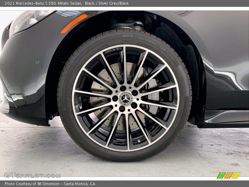 Black / Silver Grey/Black 2021 Mercedes-Benz S 580 4Matic Sedan
