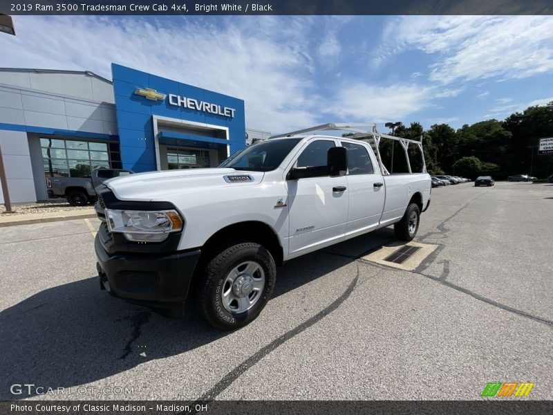 Bright White / Black 2019 Ram 3500 Tradesman Crew Cab 4x4