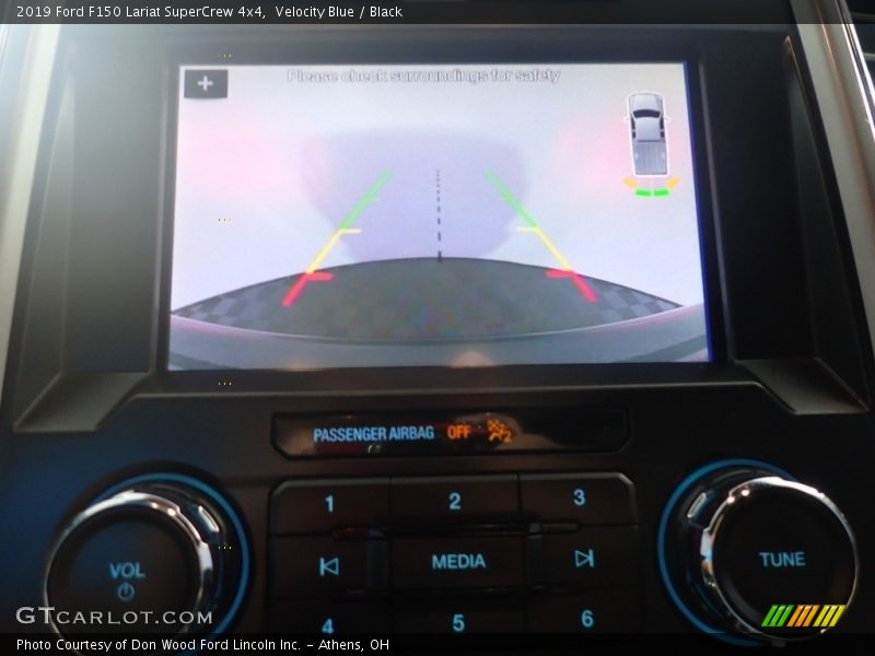 Velocity Blue / Black 2019 Ford F150 Lariat SuperCrew 4x4