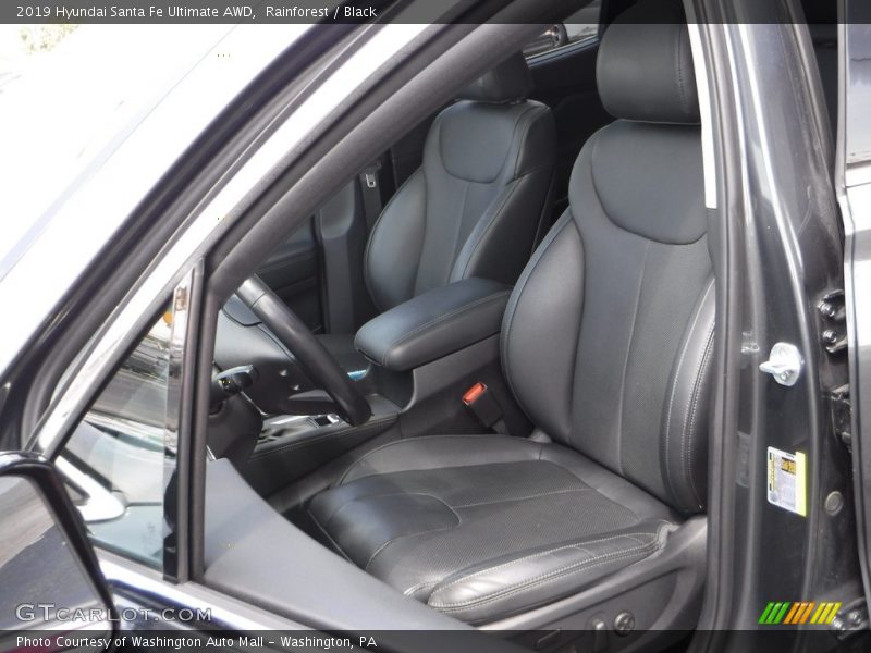 Rainforest / Black 2019 Hyundai Santa Fe Ultimate AWD