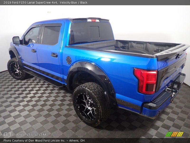 Velocity Blue / Black 2019 Ford F150 Lariat SuperCrew 4x4