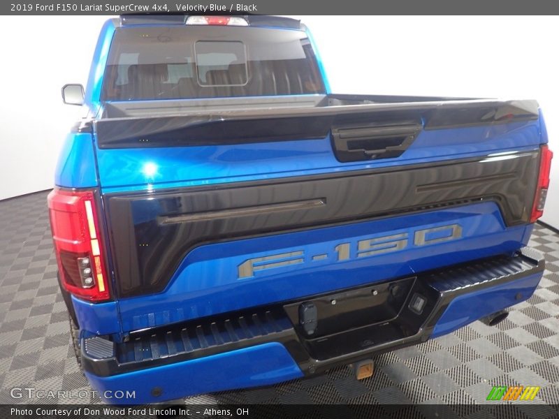 Velocity Blue / Black 2019 Ford F150 Lariat SuperCrew 4x4