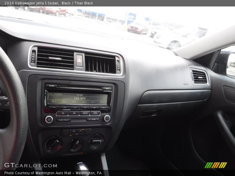 Black / Titan Black 2014 Volkswagen Jetta S Sedan