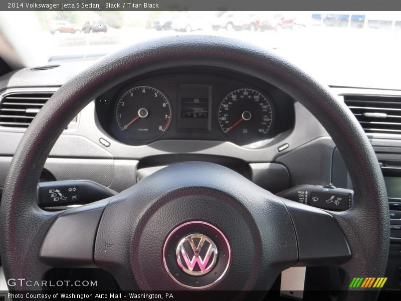 Black / Titan Black 2014 Volkswagen Jetta S Sedan