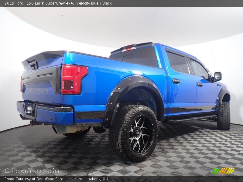 Velocity Blue / Black 2019 Ford F150 Lariat SuperCrew 4x4