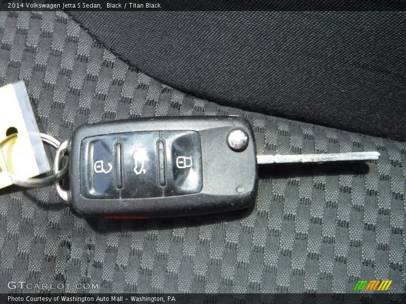 Black / Titan Black 2014 Volkswagen Jetta S Sedan