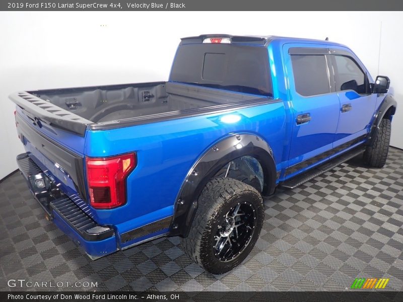Velocity Blue / Black 2019 Ford F150 Lariat SuperCrew 4x4
