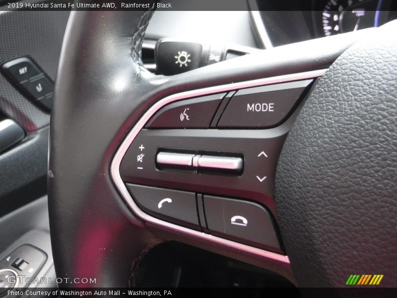 Rainforest / Black 2019 Hyundai Santa Fe Ultimate AWD