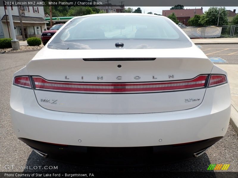  2014 MKZ AWD White Platinum