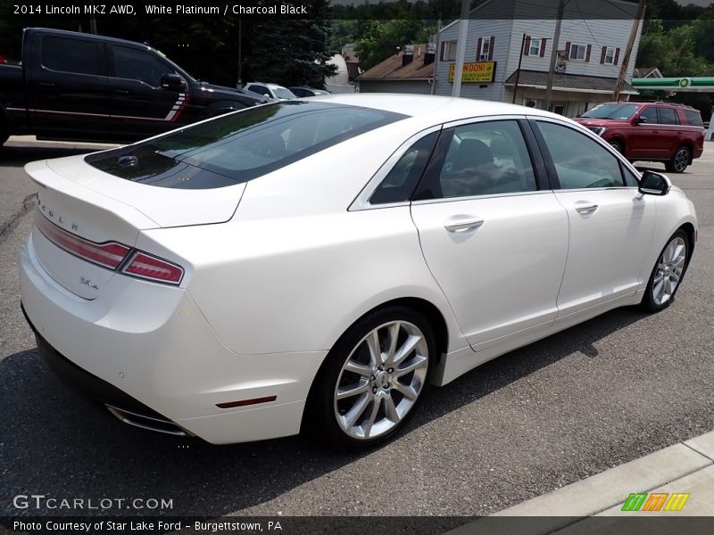  2014 MKZ AWD White Platinum