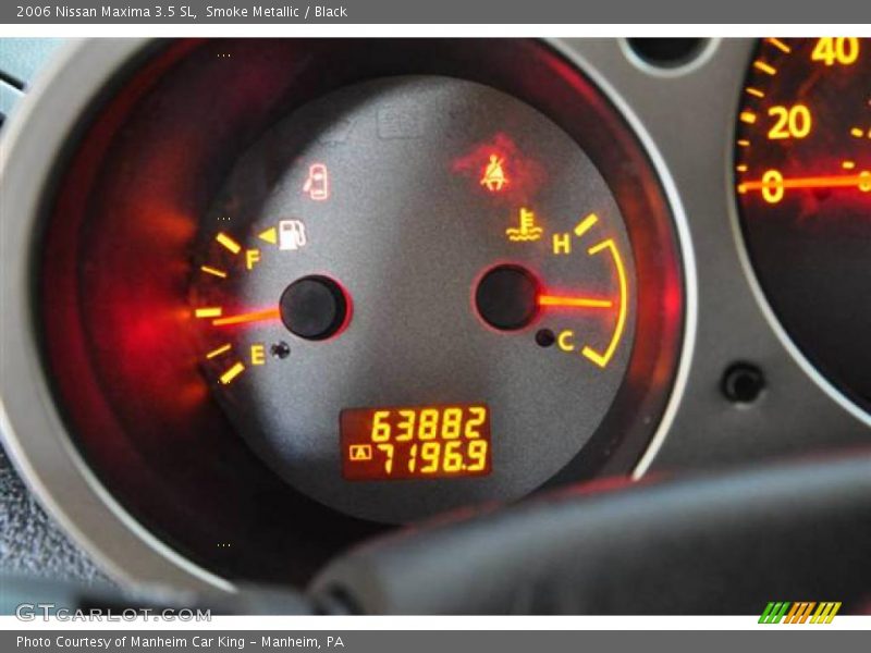 Smoke Metallic / Black 2006 Nissan Maxima 3.5 SL