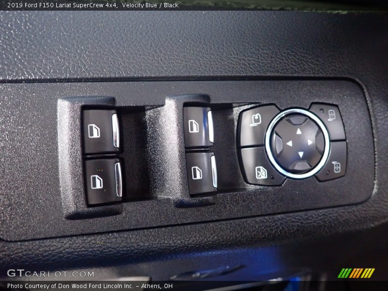 Velocity Blue / Black 2019 Ford F150 Lariat SuperCrew 4x4