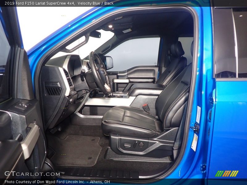 Velocity Blue / Black 2019 Ford F150 Lariat SuperCrew 4x4