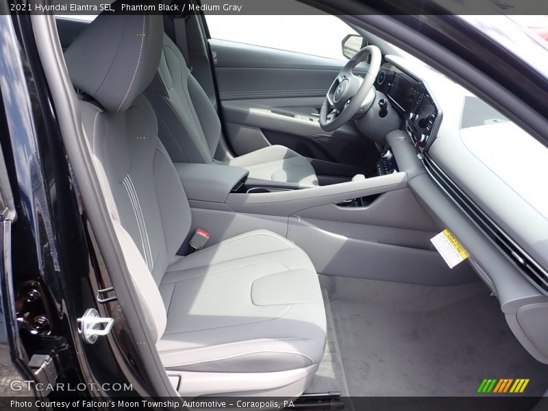 Phantom Black / Medium Gray 2021 Hyundai Elantra SEL