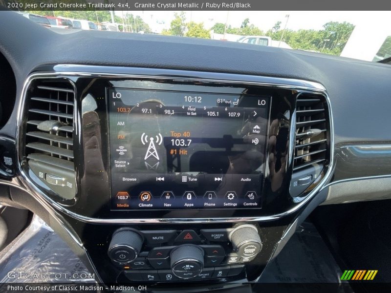 Granite Crystal Metallic / Ruby Red/Black 2020 Jeep Grand Cherokee Trailhawk 4x4