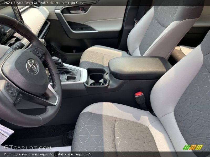Blueprint / Light Gray 2021 Toyota RAV4 XLE AWD
