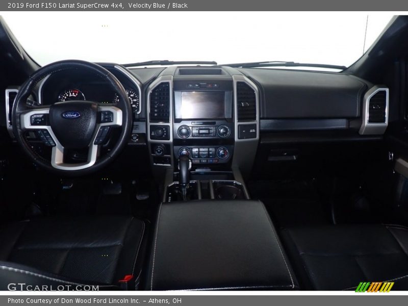 Velocity Blue / Black 2019 Ford F150 Lariat SuperCrew 4x4