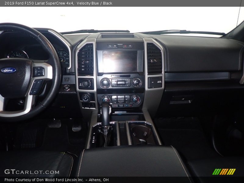 Velocity Blue / Black 2019 Ford F150 Lariat SuperCrew 4x4