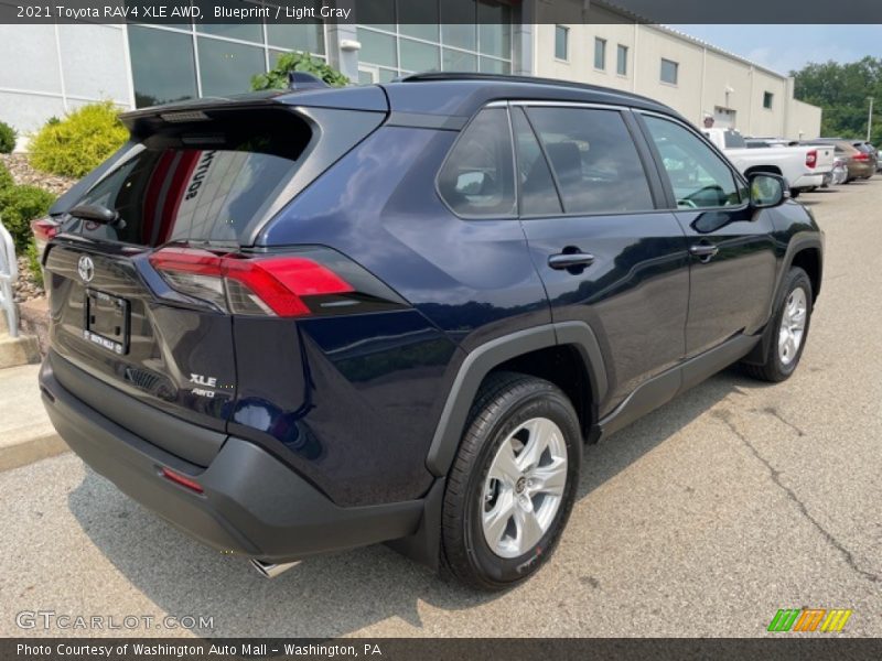 Blueprint / Light Gray 2021 Toyota RAV4 XLE AWD