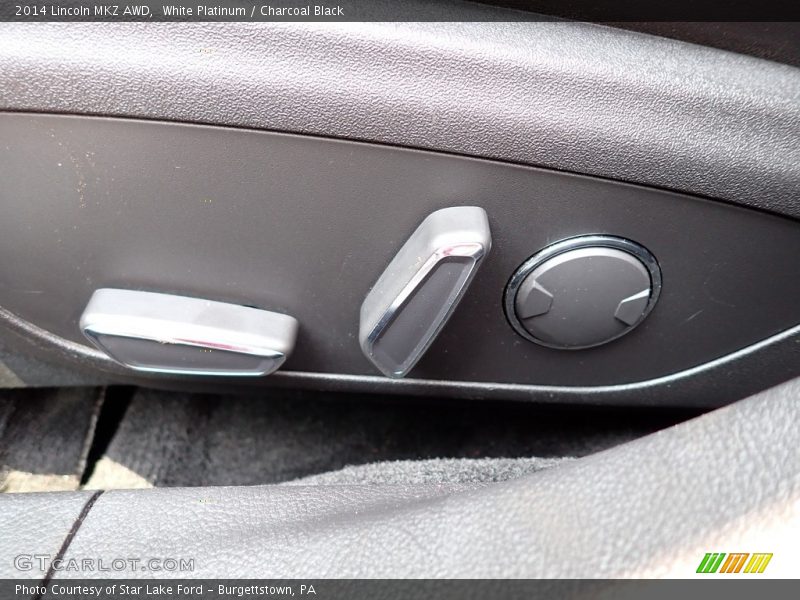 Front Seat of 2014 MKZ AWD