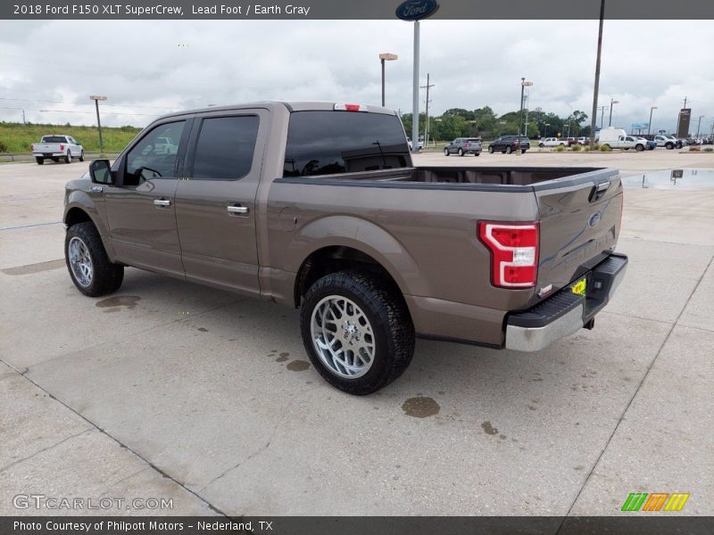 Lead Foot / Earth Gray 2018 Ford F150 XLT SuperCrew