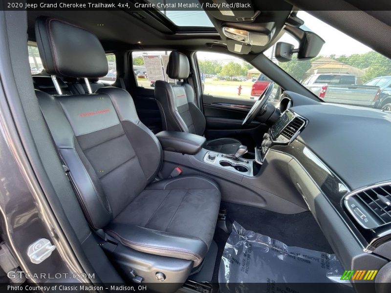 Granite Crystal Metallic / Ruby Red/Black 2020 Jeep Grand Cherokee Trailhawk 4x4
