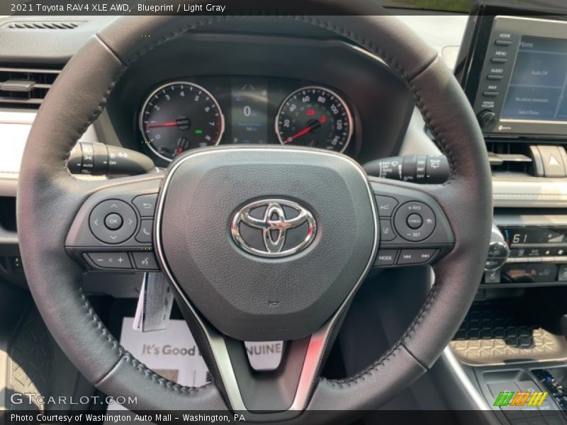 Blueprint / Light Gray 2021 Toyota RAV4 XLE AWD