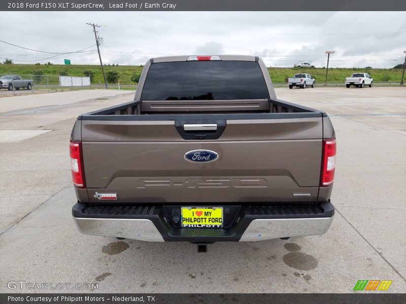 Lead Foot / Earth Gray 2018 Ford F150 XLT SuperCrew