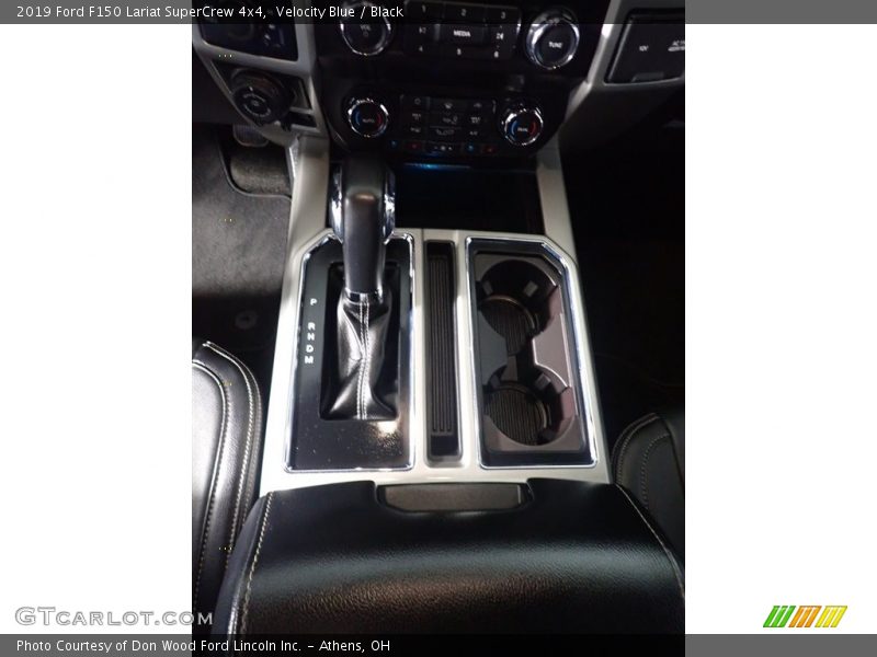 Velocity Blue / Black 2019 Ford F150 Lariat SuperCrew 4x4