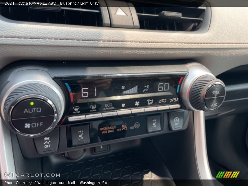 Blueprint / Light Gray 2021 Toyota RAV4 XLE AWD
