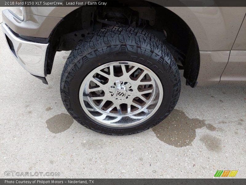 Lead Foot / Earth Gray 2018 Ford F150 XLT SuperCrew